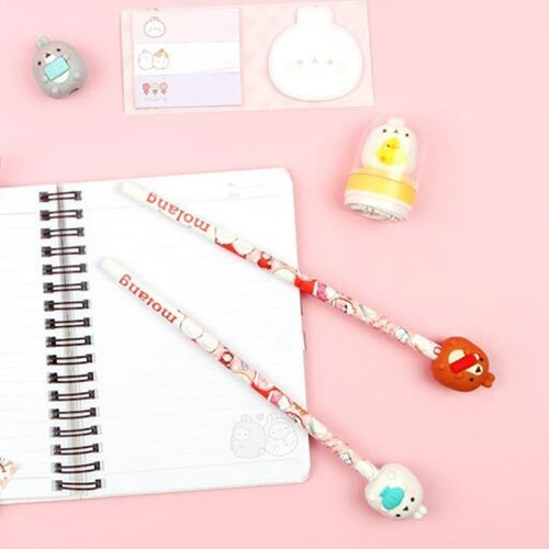 MOLANG FIGURE 3-PCS PENCIL SET