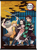 DEMON SLAYER - KEY ART SS WALL SCROLL