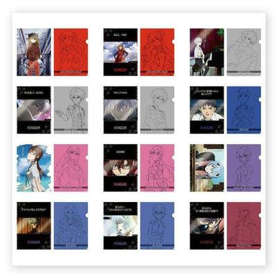 Evangelion Ichiban Kuji Folder and Towel set