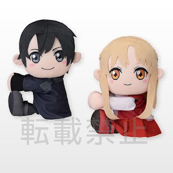 Description: Sword Art Online the Movie -Progressive- Aria of a Starless Night SP Attaching Plush "Kirito & Asuna"