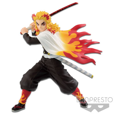 Banpresto Demon Slayer: Kimetsu no Yaiba VIBRATION STARS-Tanjiro Kamado & Kyojuro Rengoku(B:Kyojuro Rengoku) - Otakutopolis