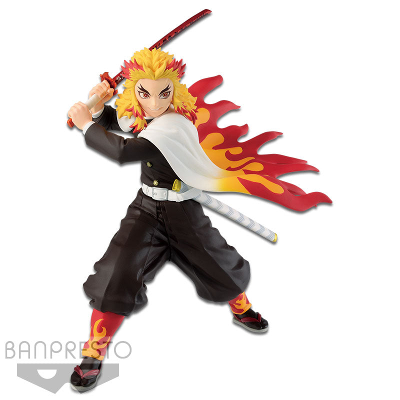 Banpresto Demon Slayer: Kimetsu no Yaiba VIBRATION STARS-Tanjiro Kamado & Kyojuro Rengoku(B:Kyojuro Rengoku) - Otakutopolis