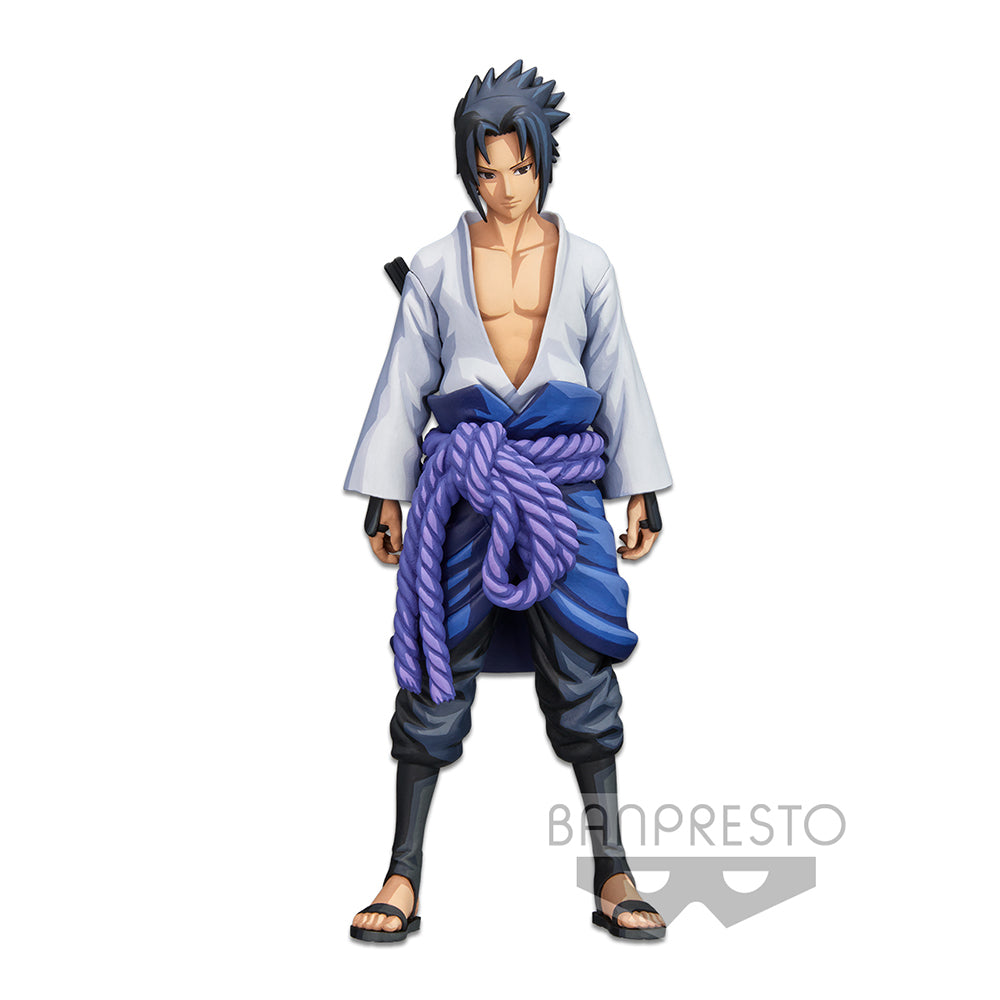 Banpresto Naruto Shippuden Grandista Uchiha Sasuke Manga Dimensions - Otakutopolis
