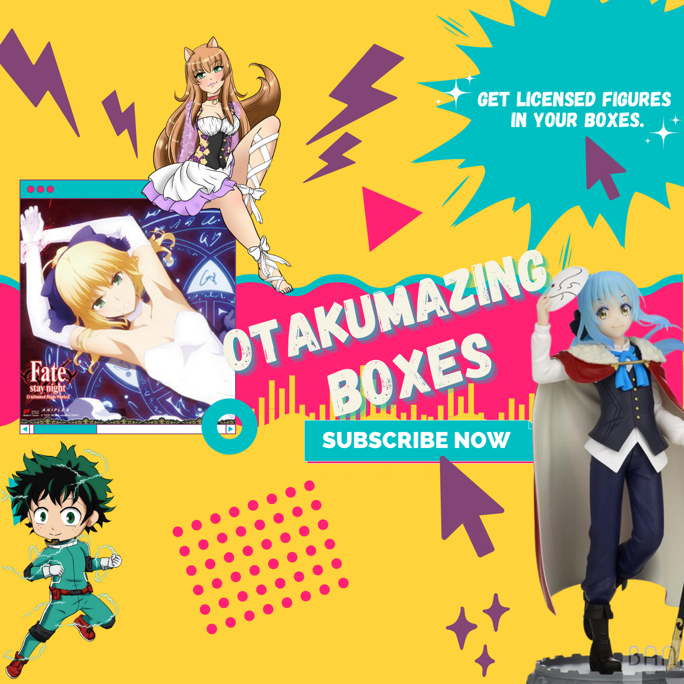 Anime Subscription Box - January EDITION